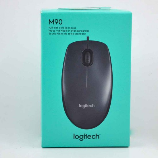 LOGITECH M90 USB SİYAH KABLOLU MOUSE (910-001793)