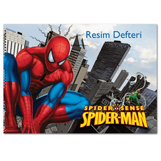 KESKİN 300315-06 35X50 15YP SPİDERMAN RESİM DEFTERİ