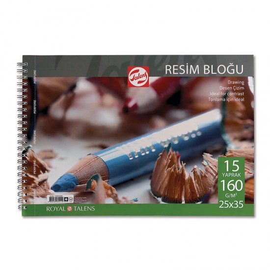 TALENS 480304 SPR ÇİZİM BLOK 160GR 25X35 15YP