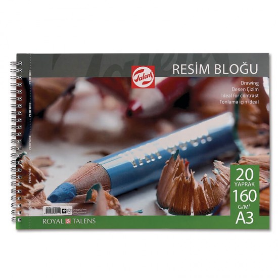 TALENS 480303 SPR ÇİZİM BLOK 160GR A3 20YP