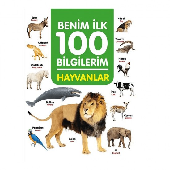 06 YAŞ YAYINLARI / BENİM İLK 100 BİLGİLERİM - HAYVANLAR