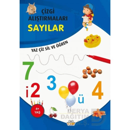 06 YAŞ YAYINLARI / YAZ ÇİZ SİL - SAYILAR