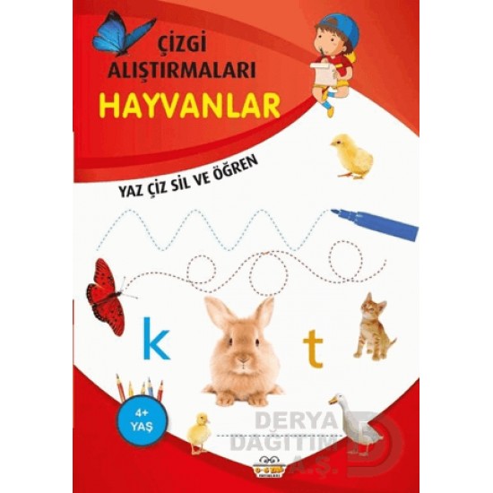 06 YAŞ YAYINLARI / YAZ ÇİZ SİL - HAYVANLAR