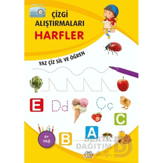 06 YAŞ YAYINLARI / YAZ ÇİZ SİL - HARFLER