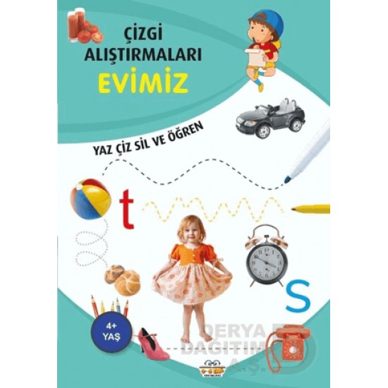 06 YAŞ YAYINLARI / YAZ ÇİZ SİL - EVİMİZ