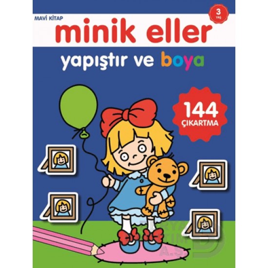 06 YAŞ YAYINLARI / MİNİK ELLER - 2 YAŞ LACİVERT KİTAP