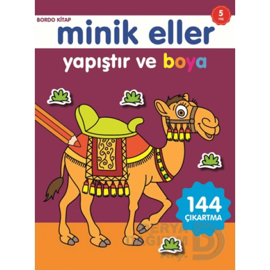 06 YAŞ YAYINLARI / MİNİK ELLER - 5 YAŞ BORDO KİTAP