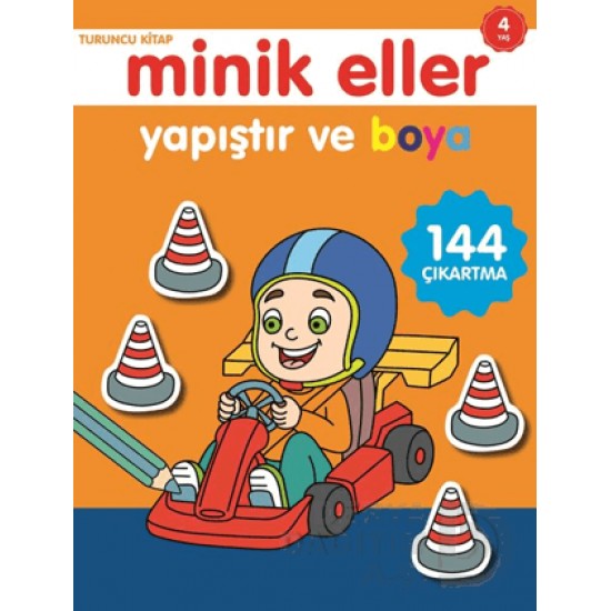 06 YAŞ YAYINLARI / MİNİK ELLER - 4 YAŞ TURUNCU KİTAP