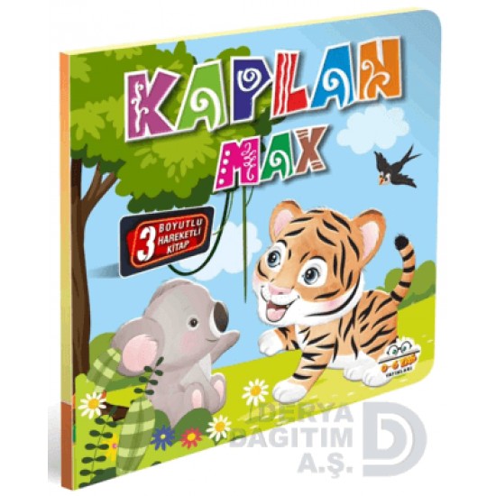 06 YAŞ YAYINLARI / HAREKETLİ KİTAPLAR - KAPLAN MAX