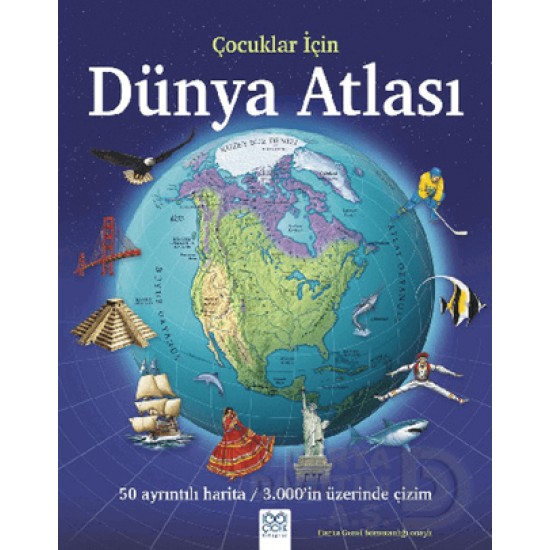 1001 ÇİÇEK / ÇOCUKLAR İÇİN DÜNYA ATLASI