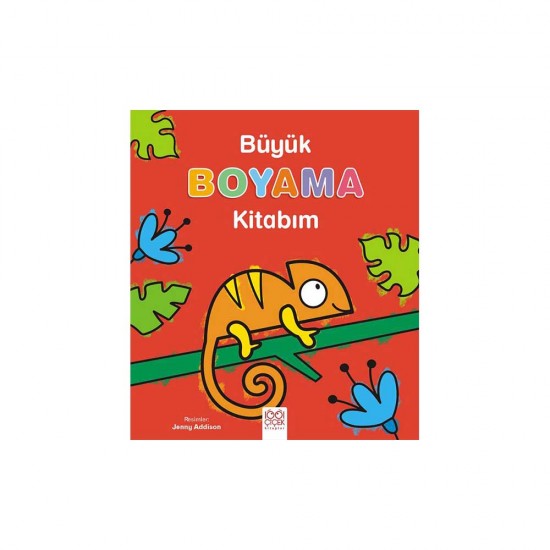 1001 ÇİÇEK /  BÜYÜK BOYAMA KİTABI