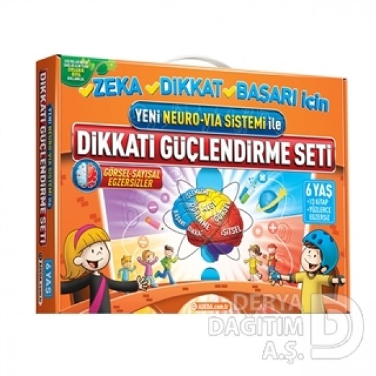 ADEDA /  DİKKATİ GÜÇLENDİRME (0492)SETİ  6 YAŞ - KUTU