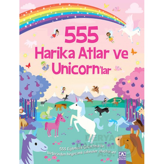 ALTIN /  555 HARİKA ATLAR VE UNİCORNLAR