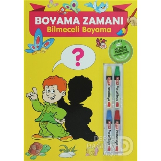 PARILTI / BİLMECELİ BOYAMA KALEMLİ