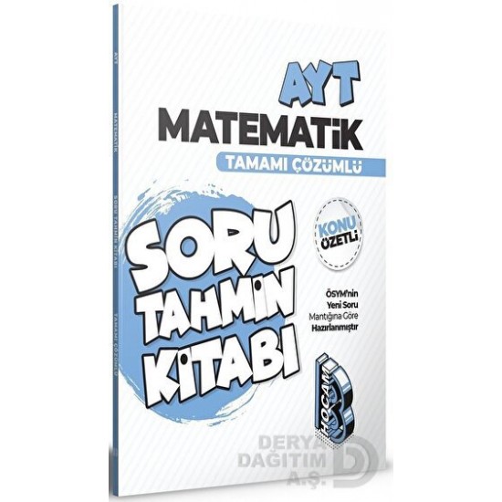 BENİM HOCAM /   AYT MATEMATİK  SORU TAHMİN KİTABI