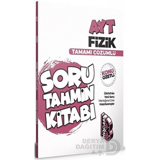 BENİM HOCAM /   AYT FİZİK SORU TAHMİN KİTABI