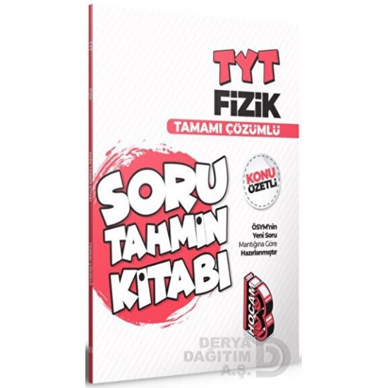 BENİM HOCAM /   TYT FİZİK SORU TAHMİN KİTABI