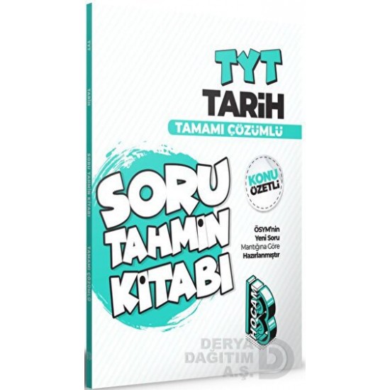 BENİM HOCAM /   TYT TARİH SORU TAHMİN KİTABI