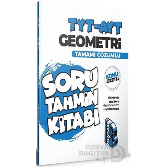 BENİM HOCAM /   TYT - AYT GEOMETRİ SORU TAHMİN KİTABI(İADESİZ)