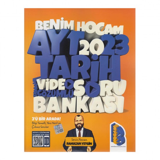 BENİM HOCAM /  AYT  TARİH SORU BANKASI (VİD.ÇÖZÜMLÜ) (İADESİZ)