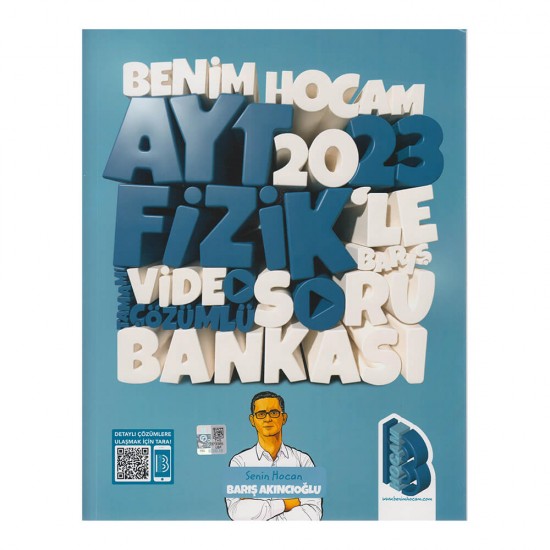 BENİM HOCAM / AYT FİZİK SORU BANKASI  (VİD.ÇÖZÜMLÜ)(İADESİZ)