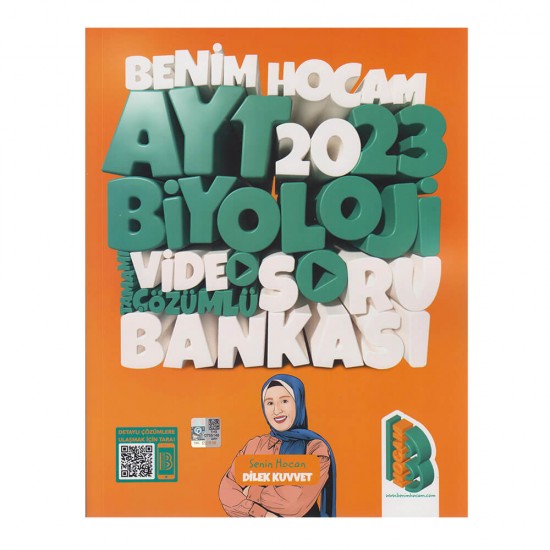 BENİM HOCAM /  AYT 2024 BİYOLOJİ SORU BANKASI (VİD.ÇÖZÜMLÜ)