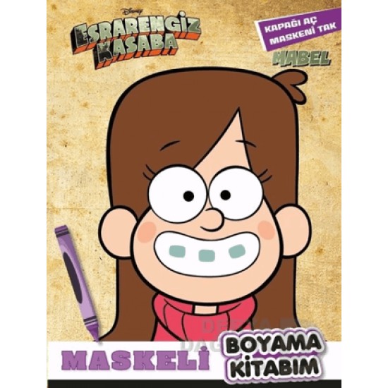 BETA KİDS /  ESRARENGİZ KASABA - MASKELİ BOYAMA MA