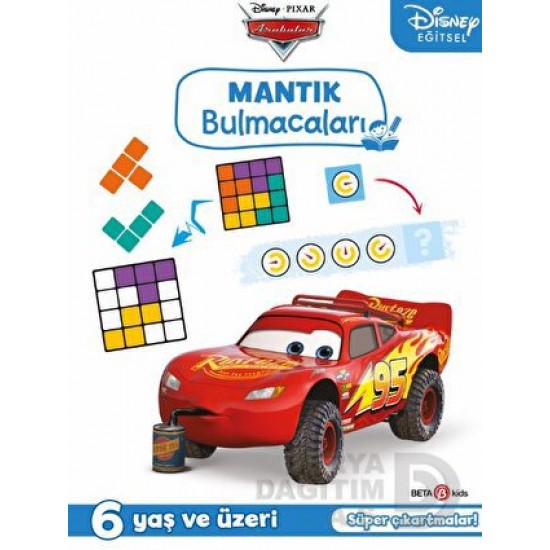 BETA KİDS /  EĞİTSEL PIXAR - 6 YAŞ +(MANTIK BULMACALARI)