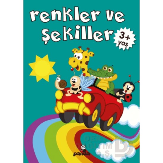 BEYAZ PANDA / RENKLER VE ŞEKİLLER 3 YAŞ