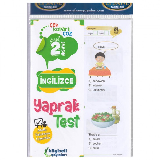 BİLGİSELİ /  2.SINIF İNGİLİZCE YAPRAK TEST