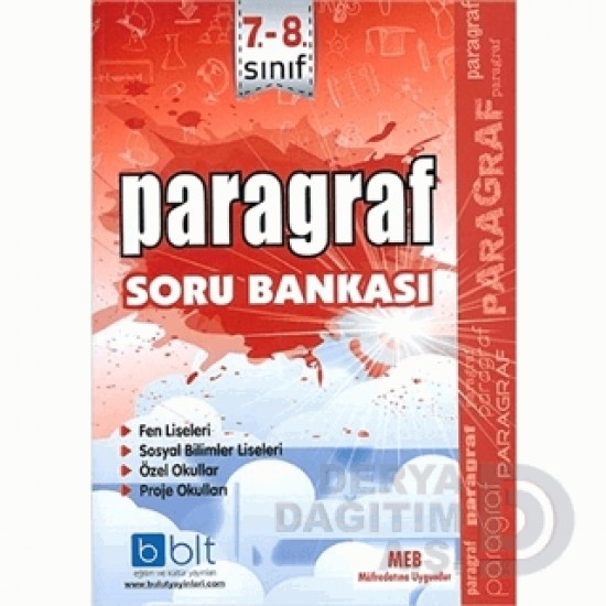 BULUT / 7-8 .SINIF PARAGRAF SORU BANKASI