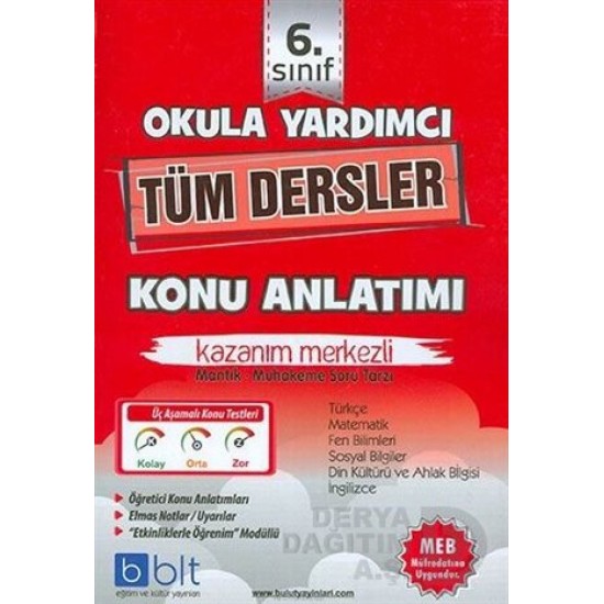 BULUT / 6.SINIF TÜM DERSLER K A (YENİ)