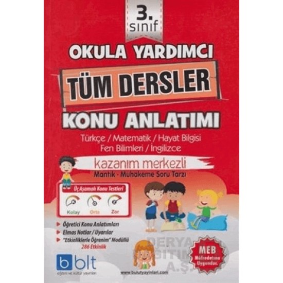 BULUT / 3.SINIF TÜM DERSLER K A (YENİ)