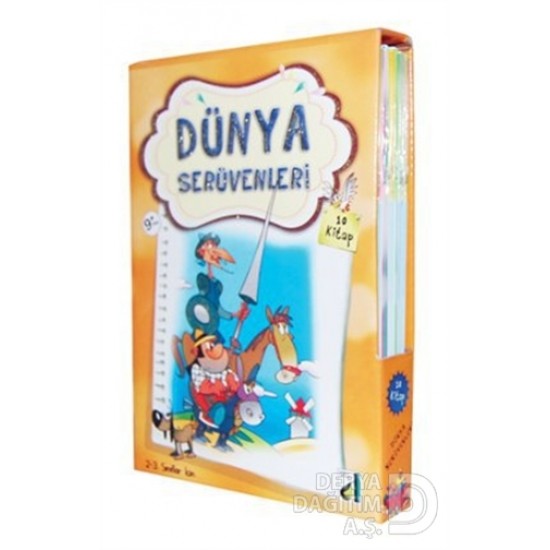 DAMLA / DÜNYA SERÜVENLERİ 10 KİTAP