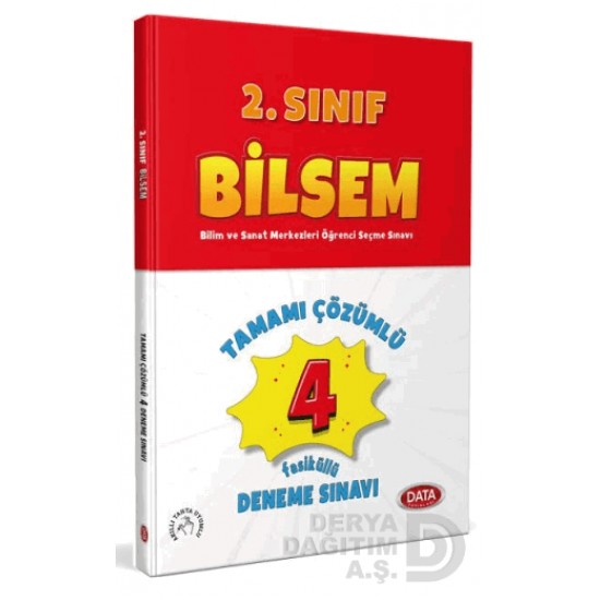 DATA /  2.SINIF BİLSEL TAMAMI ÇÖZÜMLÜ 4 DENEME SINAVI