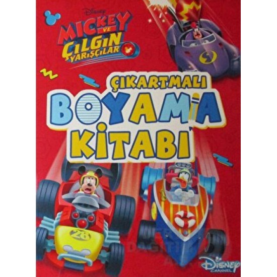 DOĞAN / MICKEY ROADSTER ÇIKARTMALI BOYAMA KİTABI