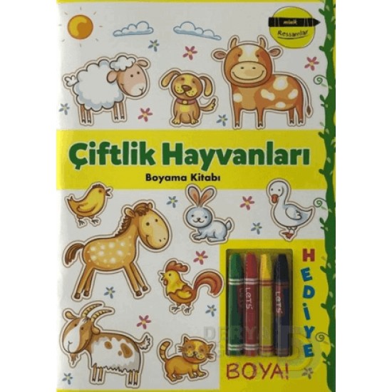 DOĞAN / MİNİK RESSAMLAR - ÇİFTLİK HAYVANLARI BOY.KİT.