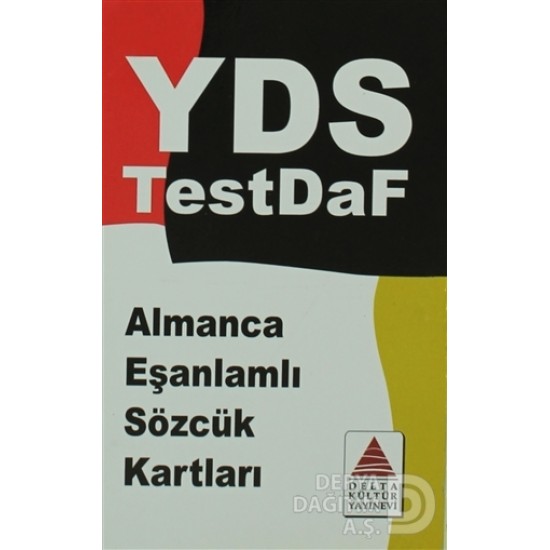 DELTA / KPDS ÜDS YDS TESTDAF ALMANCA EŞANLAMLI