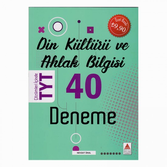 DELTA / TYT DİN KÜLTÜRÜ VE AHLAK BİLGİSİ 40 DENEME