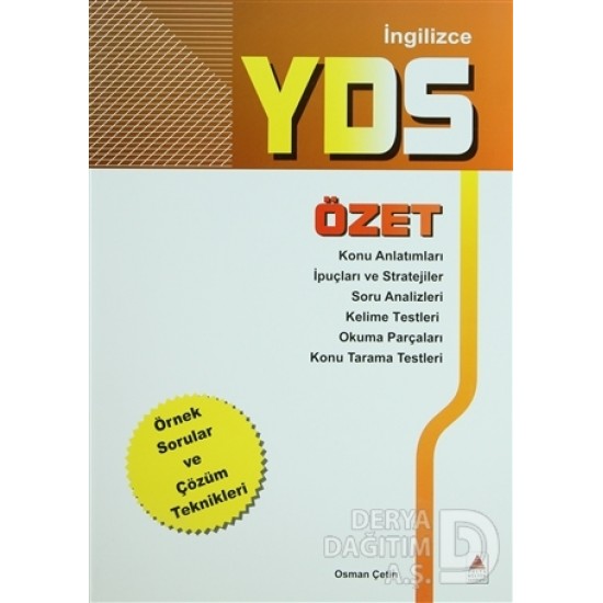 DELTA / YDS ÖZET İNGİLİZCE / OSMAN ÇETİN