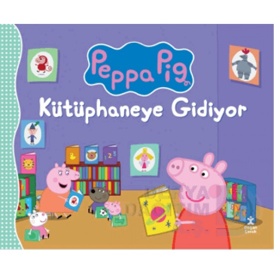 DOĞAN  / PEPPA PİG - KÜTÜPHANEYE GİDİYOR