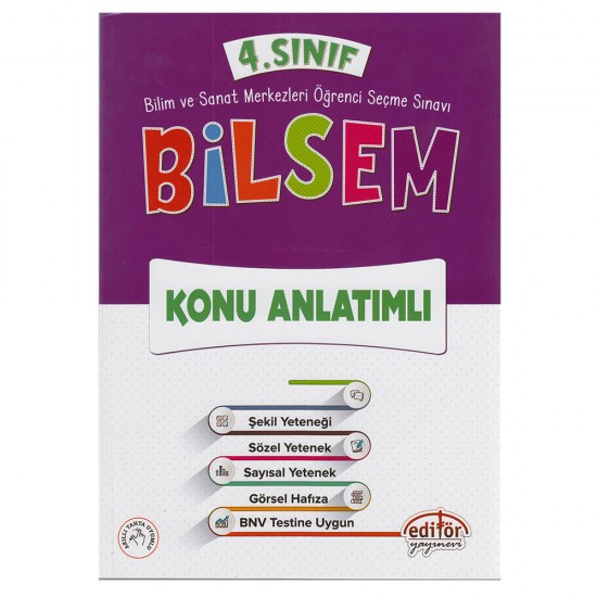 EDİTÖR / 4.SINIF BİLSEM KONU ANLATIMLI