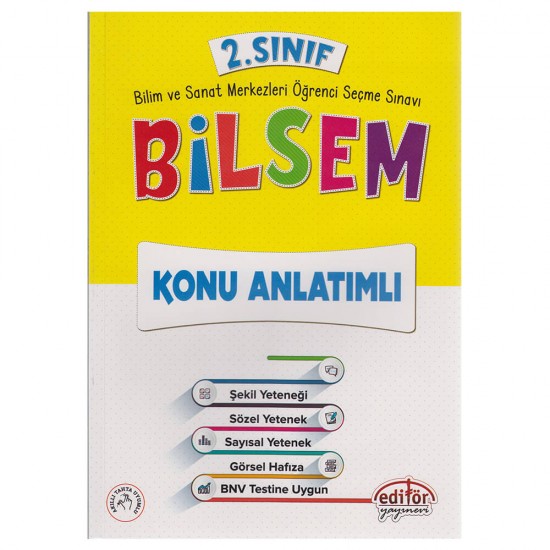 EDİTÖR / 2.SINIF BİLSEM KONU ANLATIMLI