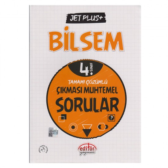 EDİTÖR / 4.SINIF BİLSEM JET PLUS+ TAMAMI ÇÖZÜMLÜ ÇIKMASI MUHTEMEL SORULAR