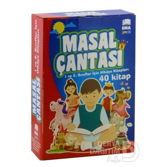 EMA KİTAP / MASAL ÇANTASI 1 VE 2.SINIF 40 KİTAP