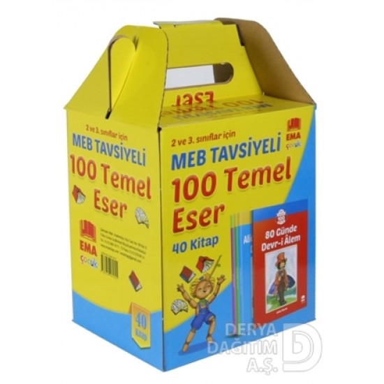 EMA KİTAP / 100 TEMEL ESER 2 VE 3. SINF 40 KİTAP