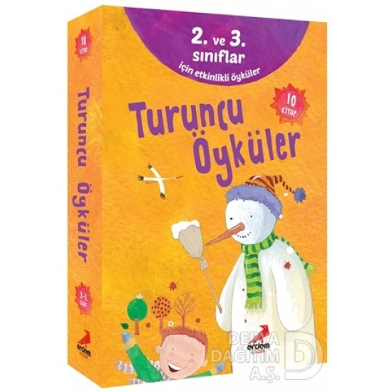 ERDEM / TURUNCU ÖYKÜLER 10 KİTAP TAKIM 2.SINIFLAR İÇİN