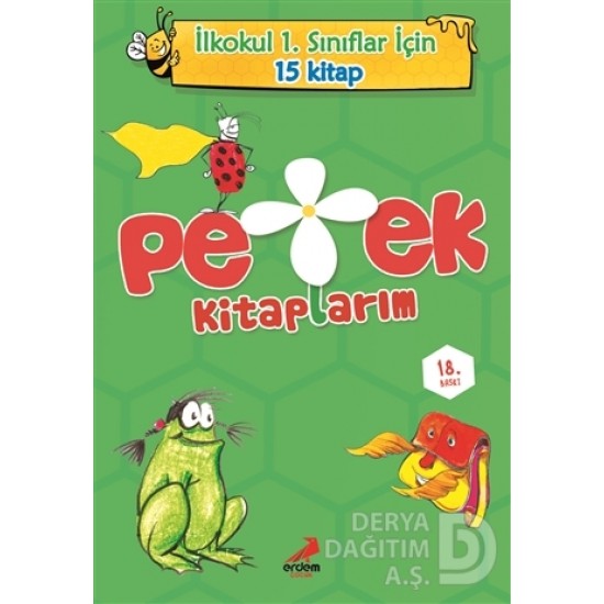 ERDEM / PETEK KİTAPLARIM 1.SINIFLAR  İÇİN 15 KİTAP