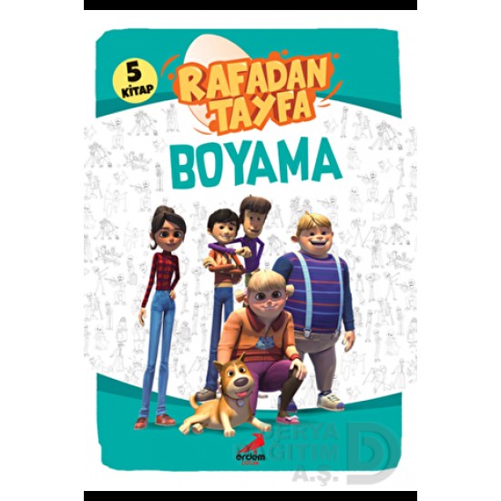 ERDEM / RAFADAN TAYFA BOYAMA 5 KİTAP TAKIM