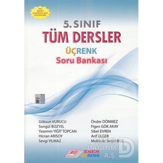 ESEN ÜÇRENK / 5.SINIF TÜM DERSLER SORU BANKASI